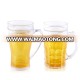 plastic double wall beer mugs